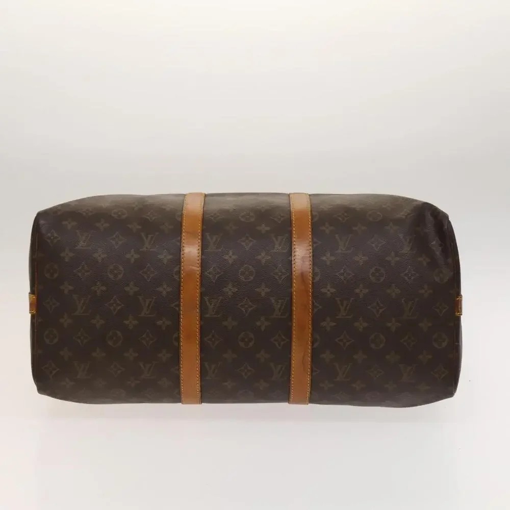 LOUIS VUITTON Monogram Keepall Bandouliere 50 Boston Bag M41416